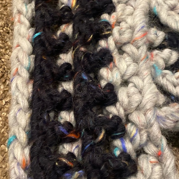 Handmade, Boho Inspired Scarf, one of a kind - Picture 3 of 3